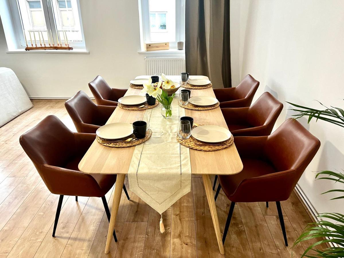 Design Apartment - Parking - Kingsize-Bett - 2X Bad - Zentrum Hannover Buitenkant foto